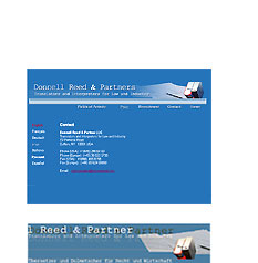 Donnell Reed, Übersetzer, Flash Intro