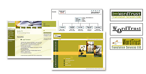 Wordtrust-Webangebot, Logoentwürfe